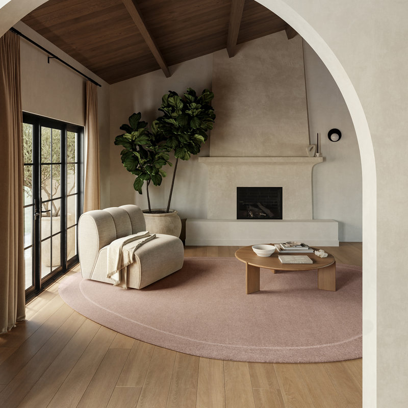 Frenshe Interiors x Rugs USA Los Feliz Abstract Wool Area
